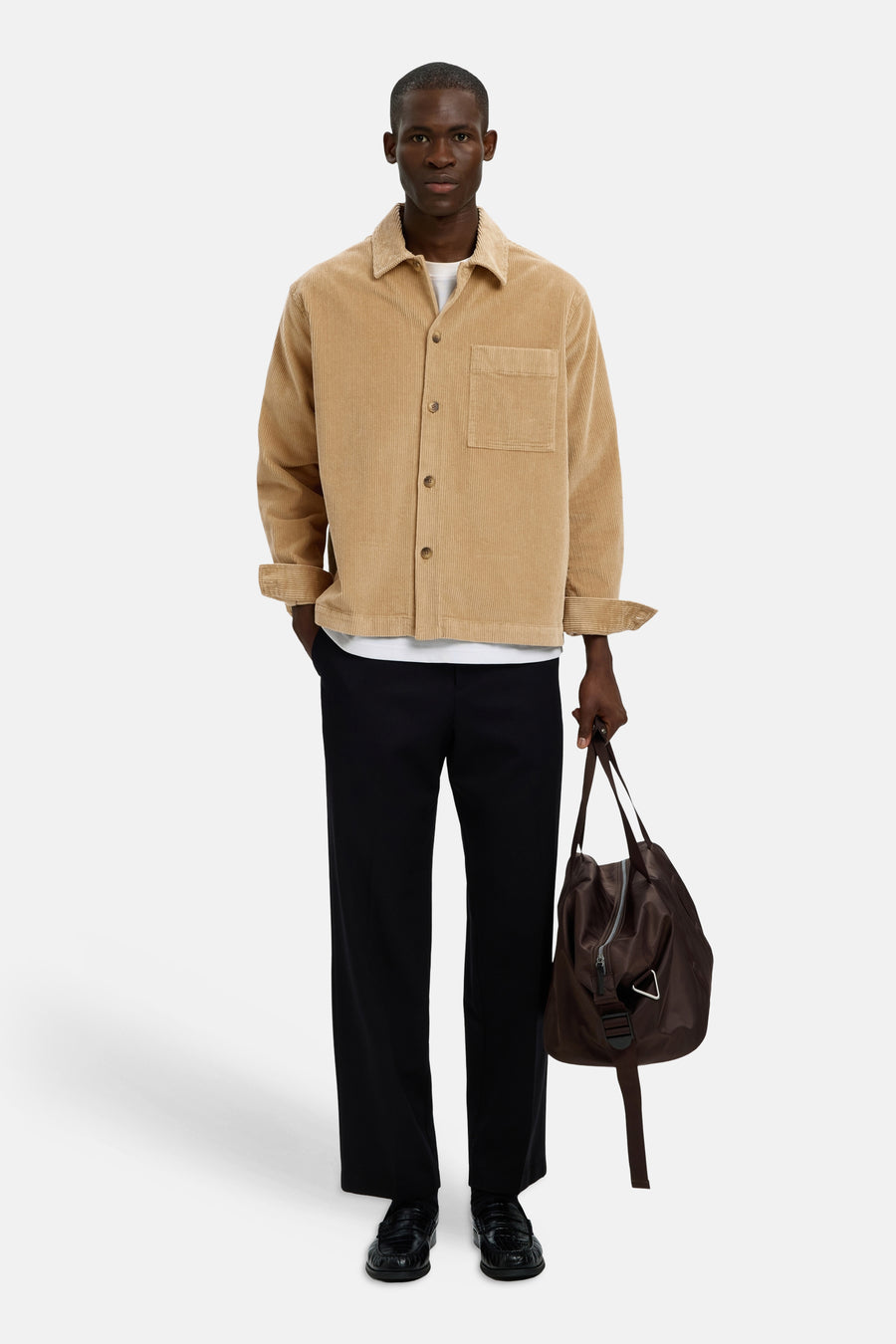 Chemise (manches longues) beige - SELECTED