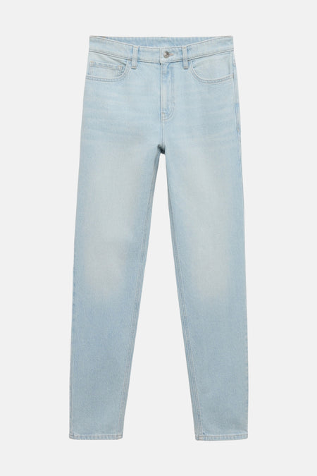 Mom Jeans Light blue denim - MANGO