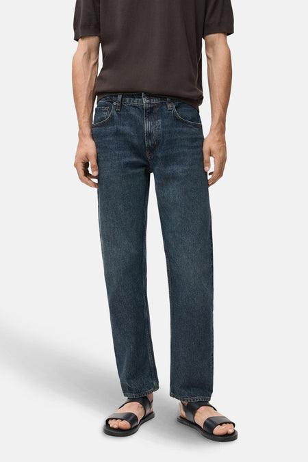 Jeans slim dark blue denim - MANGO