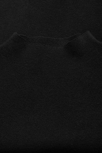 Pull à col rond - noir