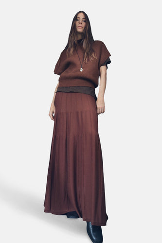 Débardeur - brun - MANGO