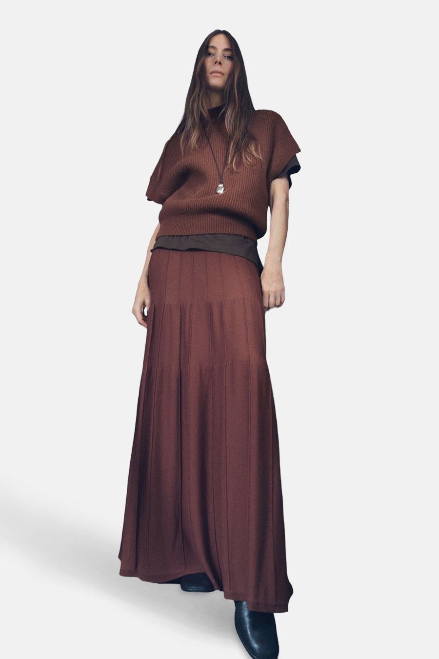 Débardeur - brun - MANGO