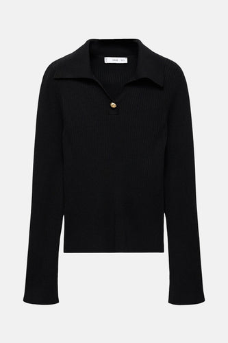 Pull à col rond - noir - MANGO