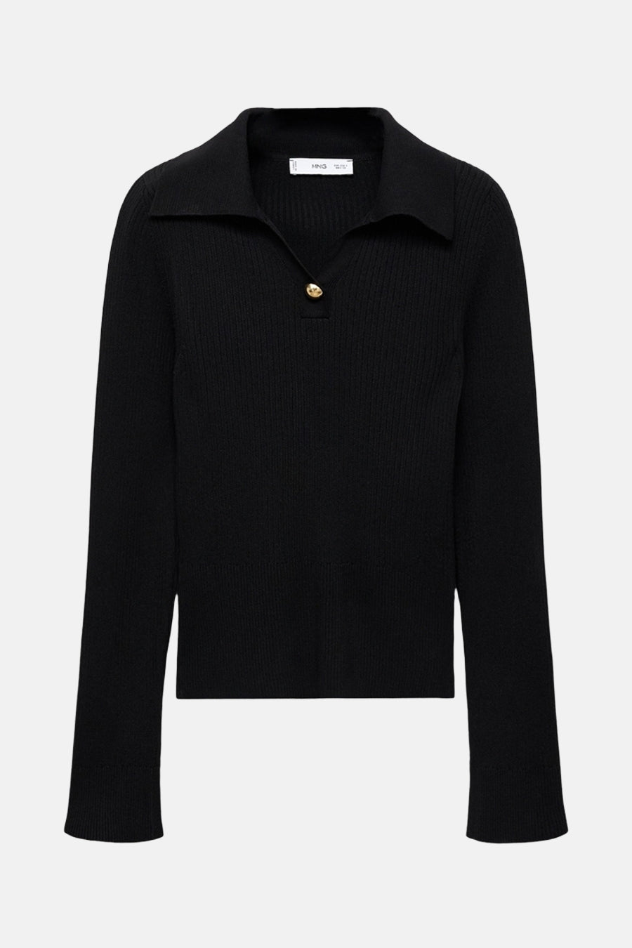 Pull à col rond - noir - MANGO