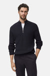 Pull col roulé Bleu - MANGO