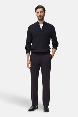 Pull à col roulé - bleu - MANGO