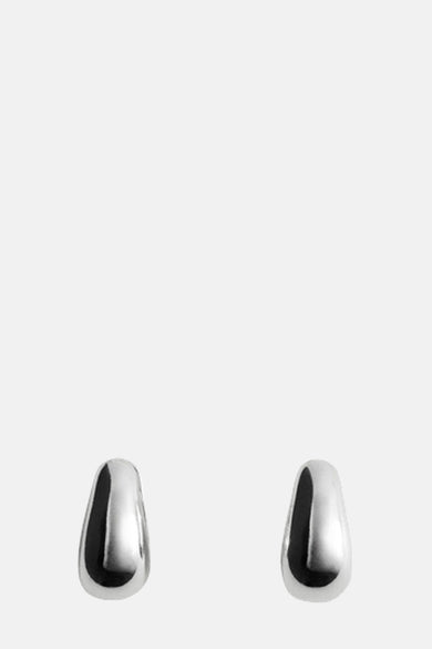 Boucles d'oreilles en argent de Mango, avec un fini brillant.