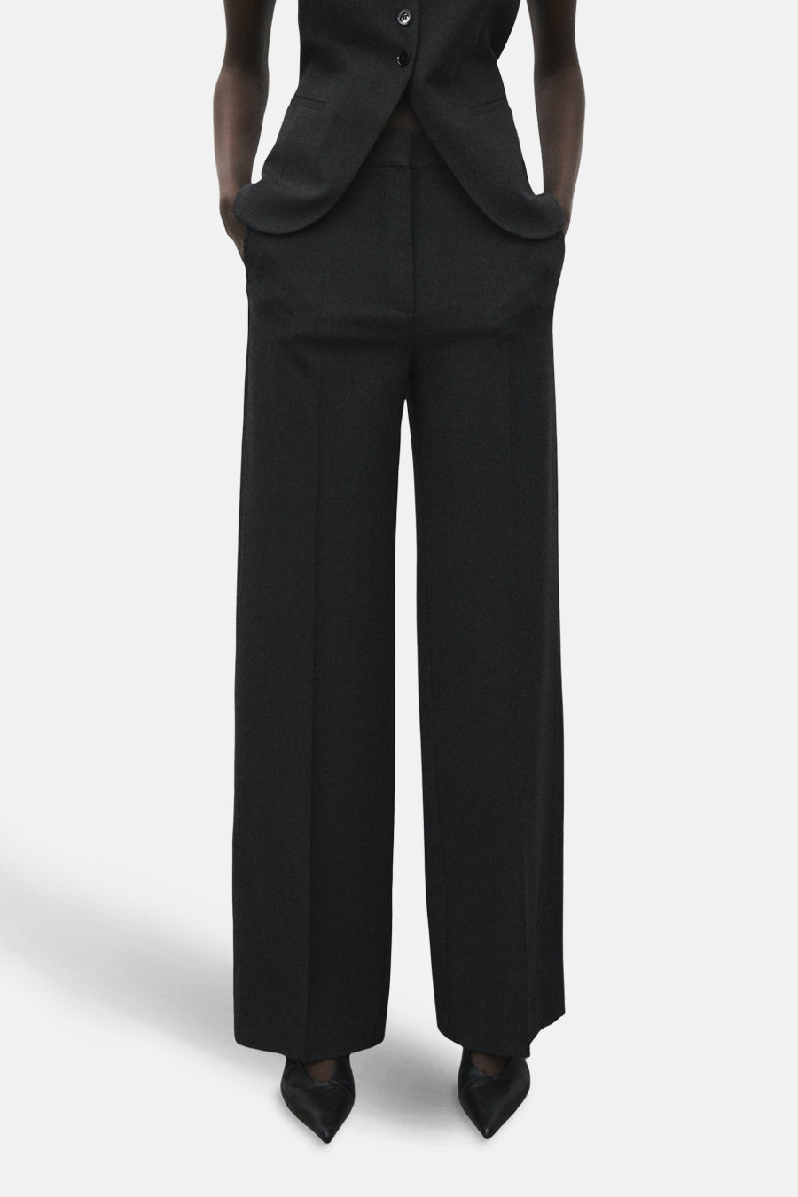 Pantalon de costume - gris - MANGO