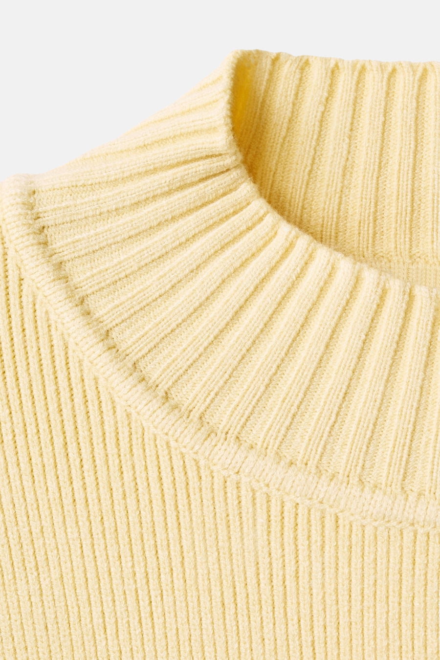 Pull à col rond - jaune - MANGO