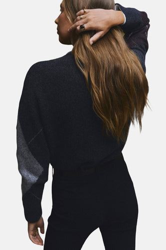 Pull à col rond - gris - MANGO - 4