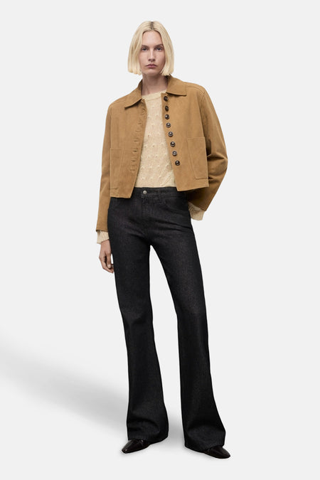 Pull col O beige - MANGO