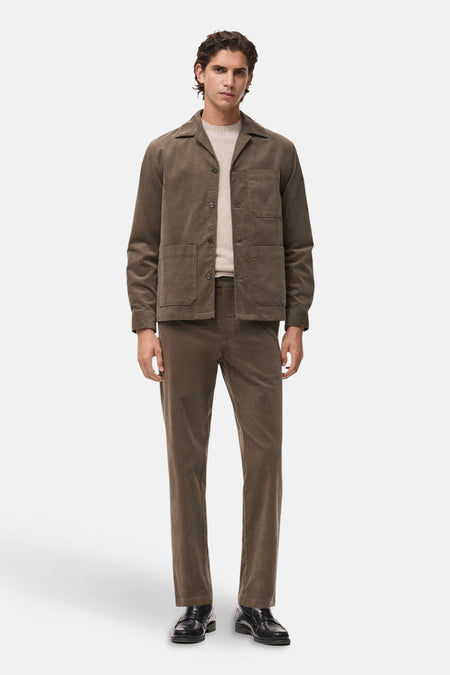 Chemise à manches longues - gris