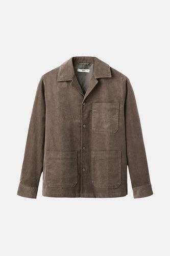 Chemise à manches longues - gris