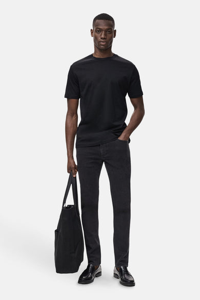 Jeans slim Dark grey denim - MANGO