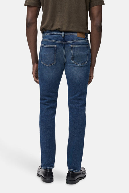 Jeans slim Mid blue denim - MANGO