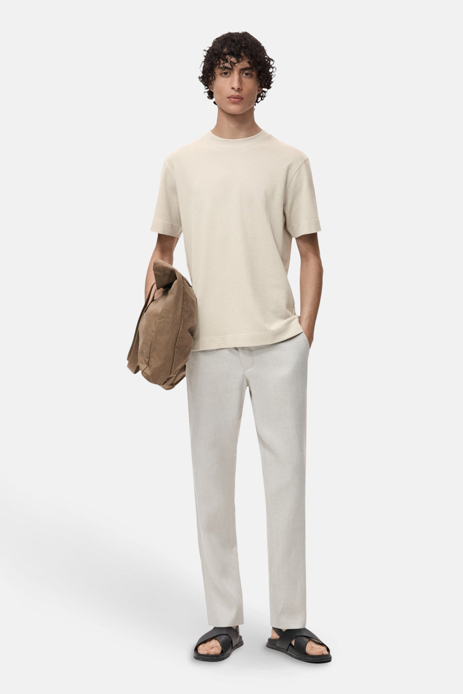 T-shirt à manches courtes - Gris - MANGO