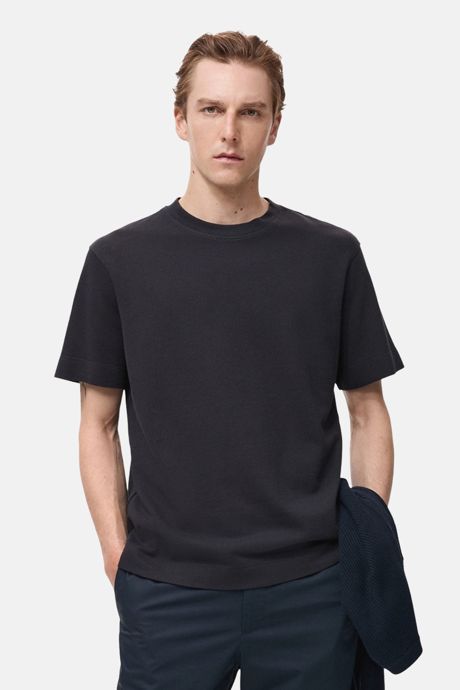 T-shirt à manches courtes - bleu - MANGO