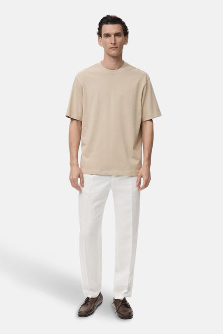 T-shirt (manches courtes) Beige - MANGO