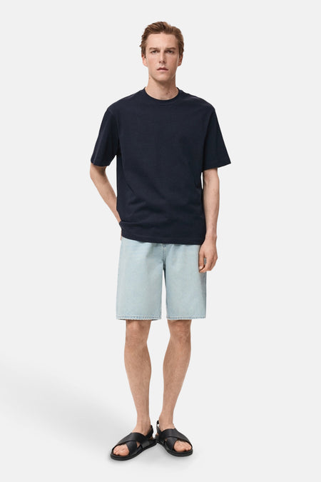 T-shirt à manches courtes - Bleu foncé