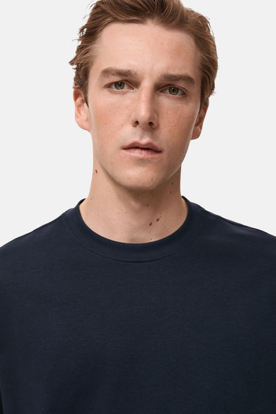 T-shirt à manches courtes - Bleu foncé - MANGO