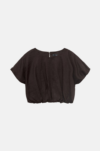 Blouse à manches courtes - brun - MANGO - 6