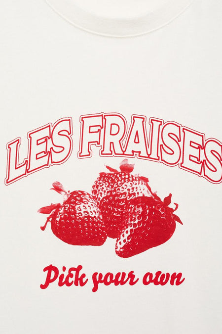 T-shirt à manches courtes - Blanc