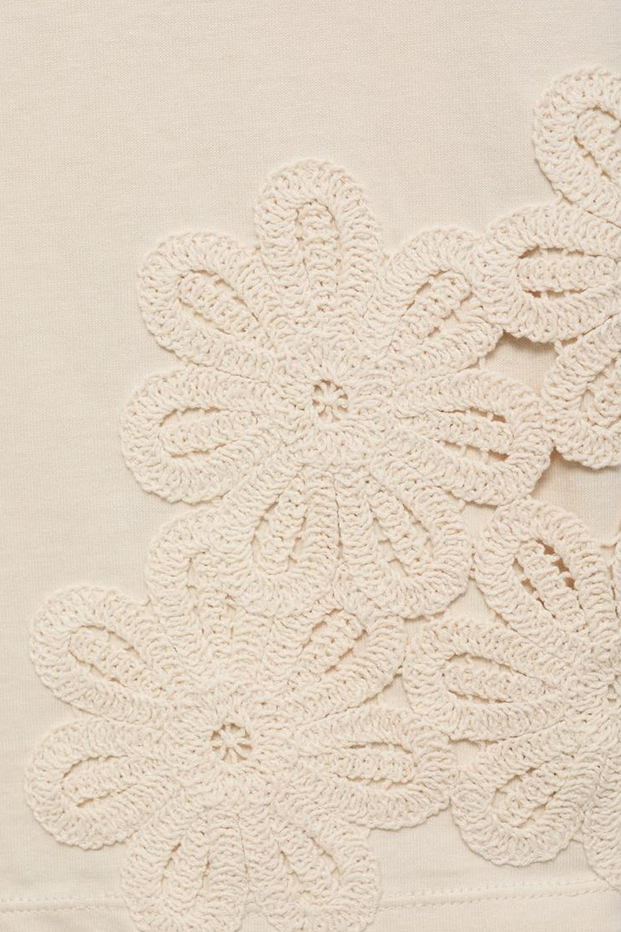 T-shirt à manches courtes - beige - MANGO - 5