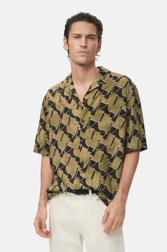 Chemise à manches courtes - Multicolore - MANGO