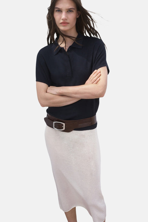 Polo à manches courtes - bleu