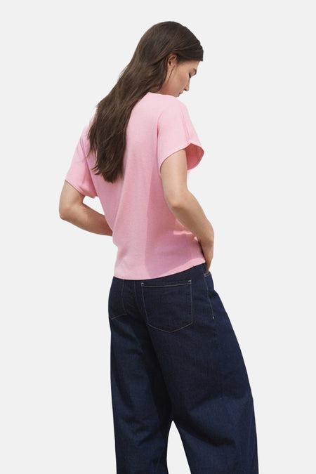 Polo à manches courtes - rose