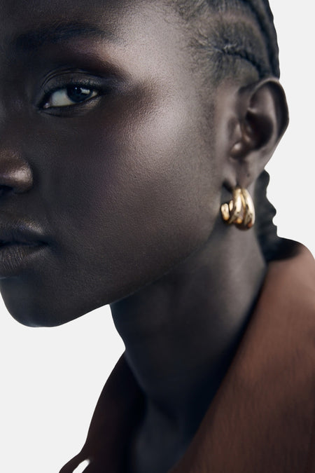 Boucle d'oreilles doré - MANGO