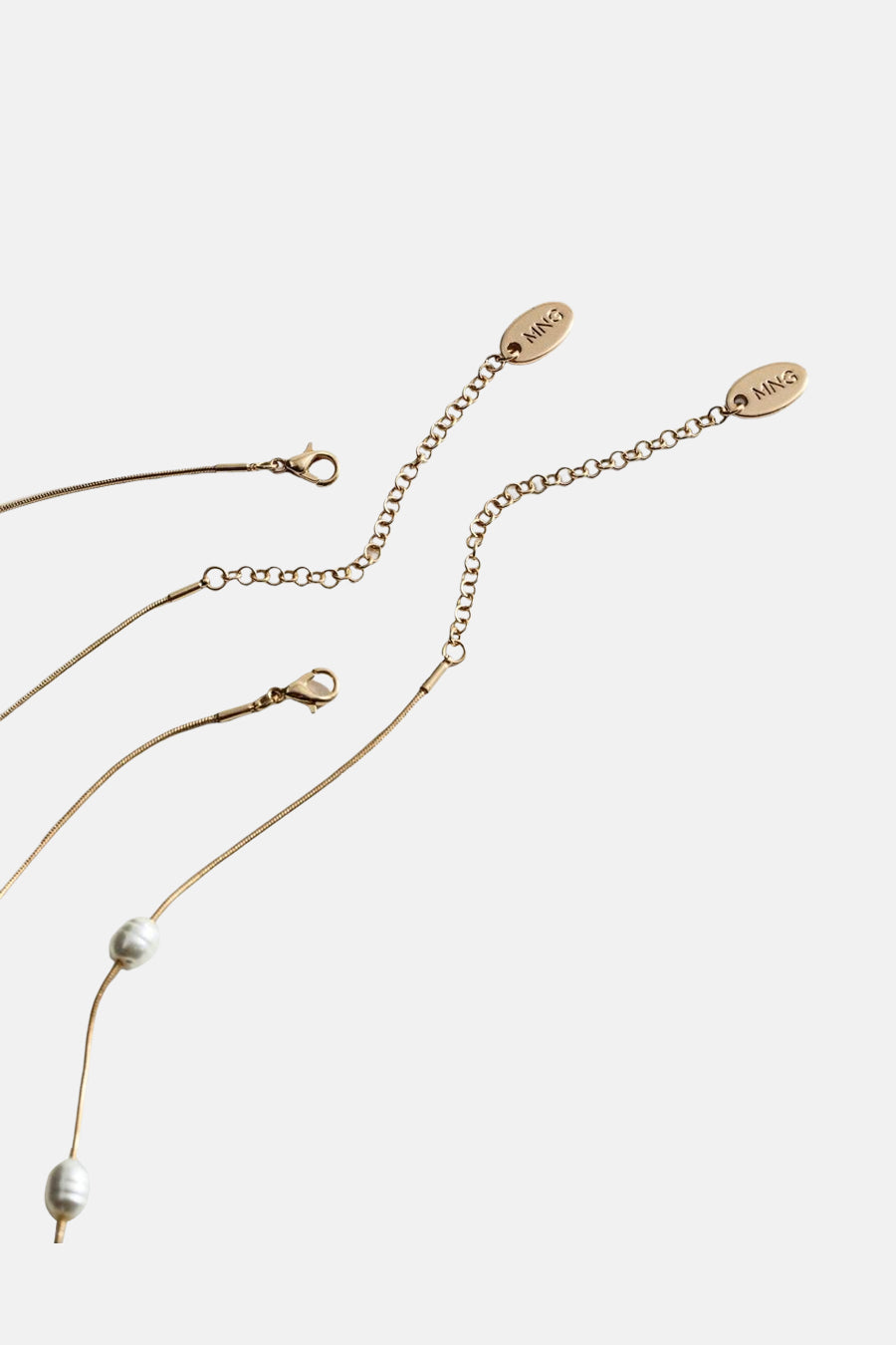 Collier (court) doré - MANGO - MANGO