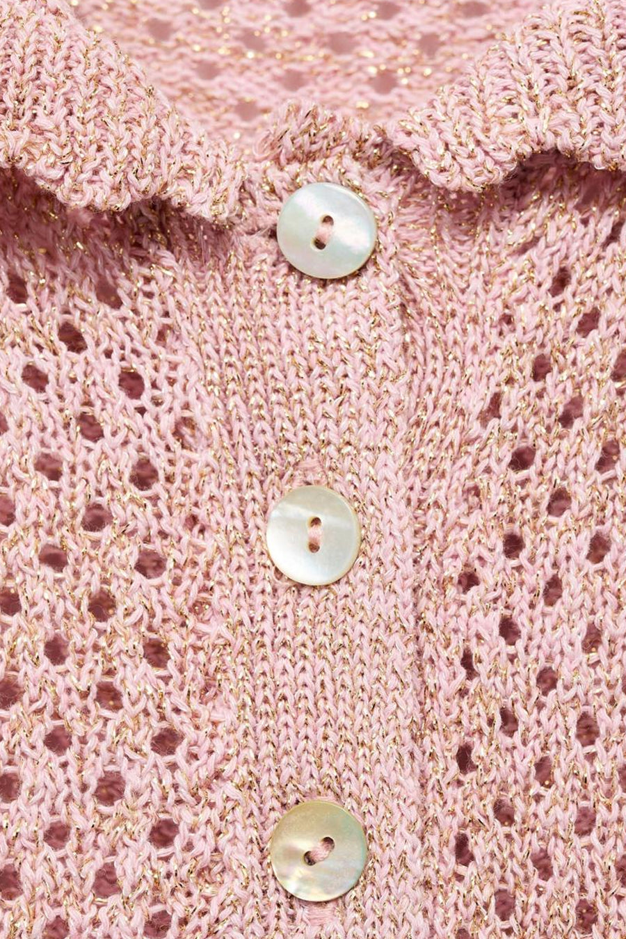 Polo à manches courtes - rose - MANGO - 4