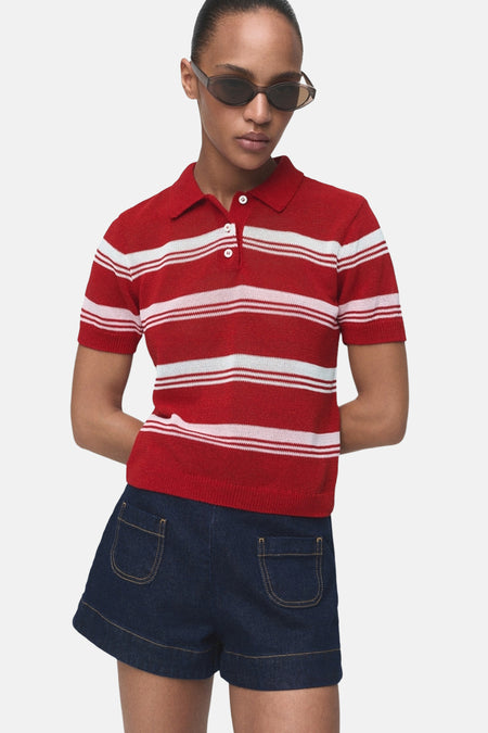 Pull à col rond - multicolore
