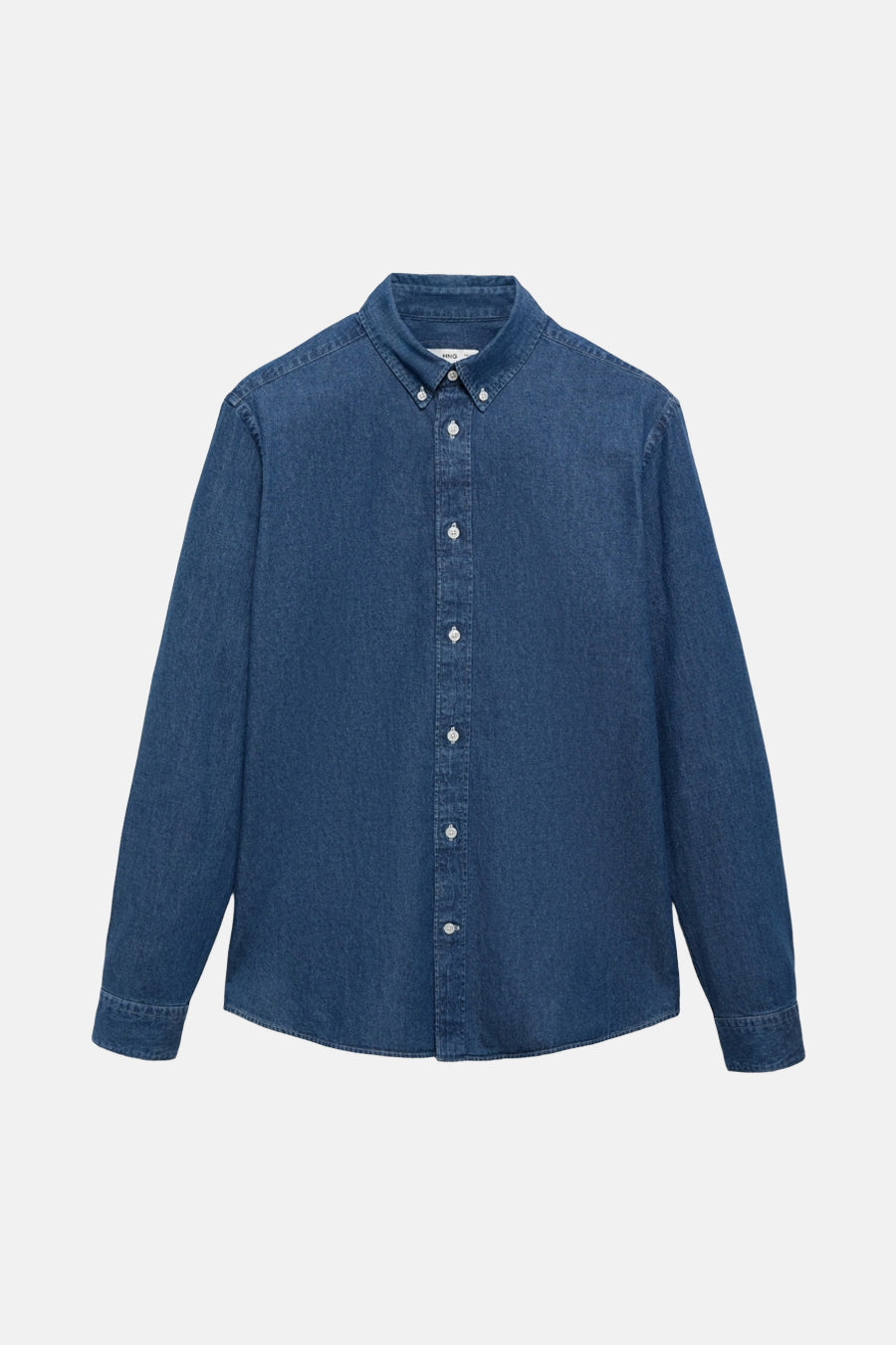 Chemise à manches longues - denim - MANGO