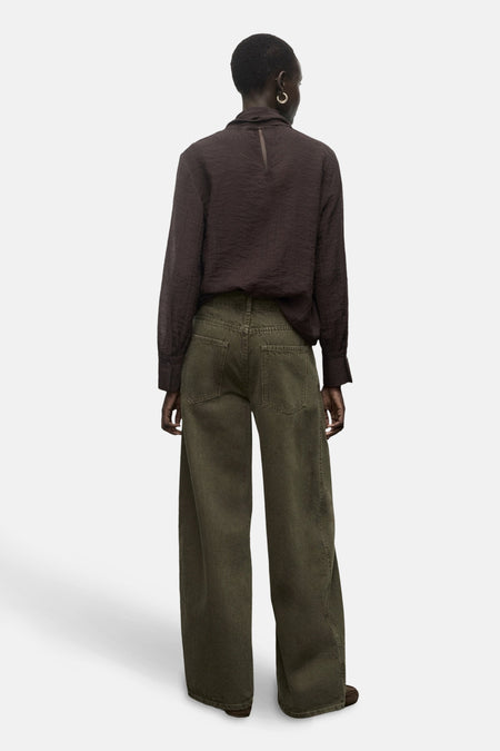 Jeans coloré - kahki