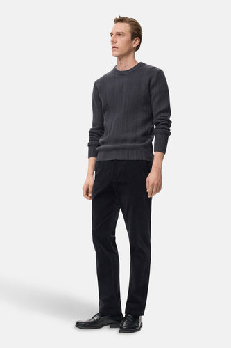 Pull à col rond - Gris - MANGO