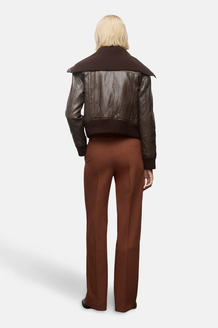 Pantalon brun - MANGO