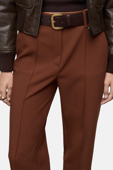 Pantalon brun - MANGO