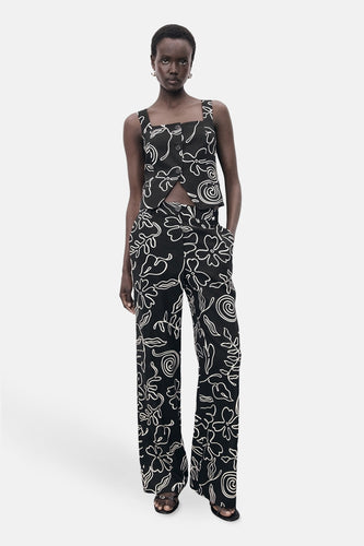 Pantalon - Noir - MANGO