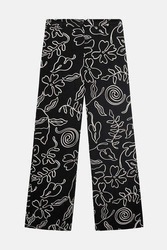 Pantalon - Noir - MANGO