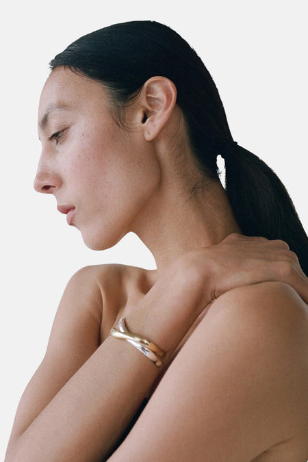 Bracelet doré - MANGO