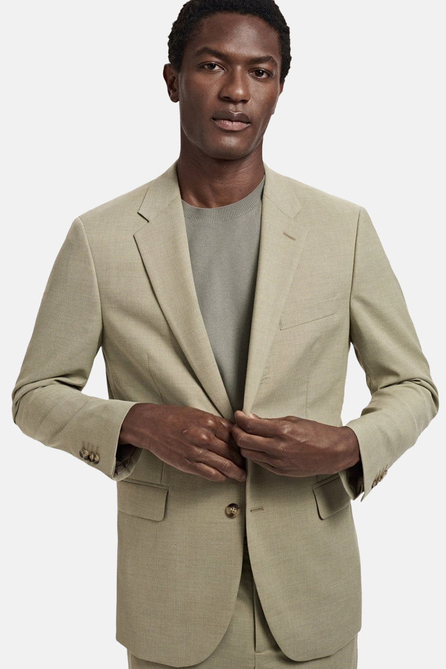 Blazer - vert - MANGO