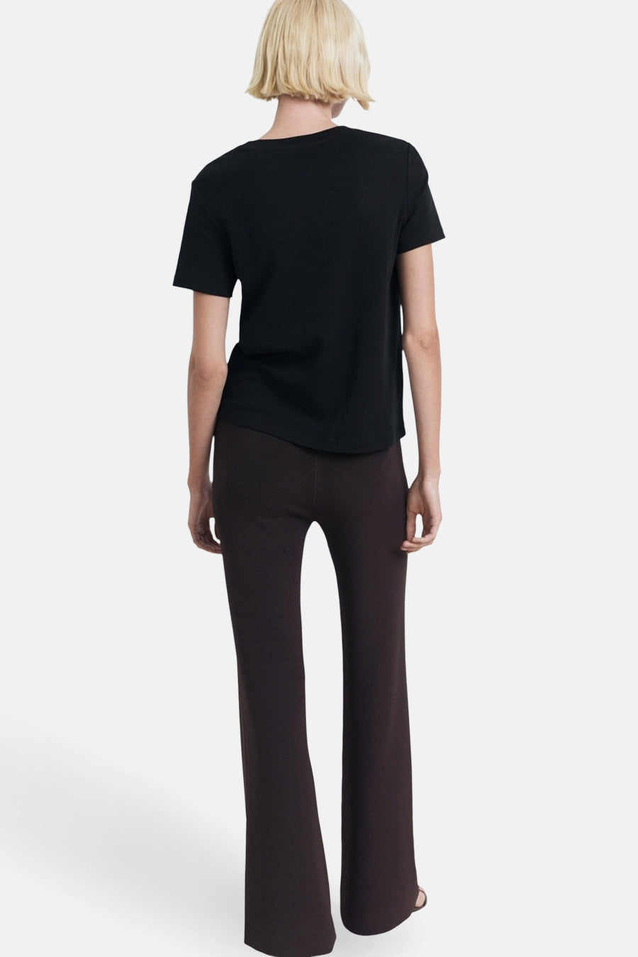 T-shirt à manches courtes - noir - MANGO