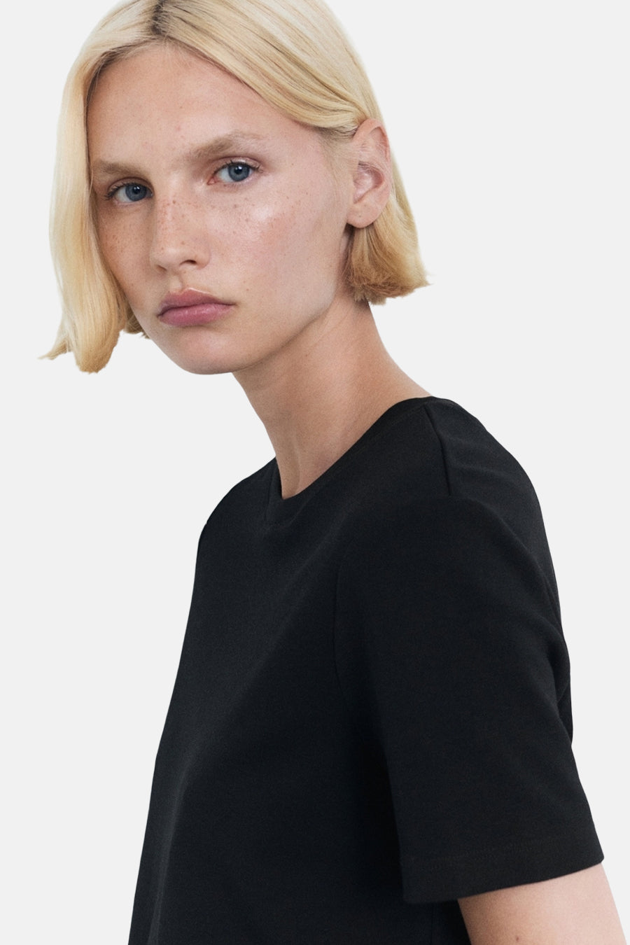 T-shirt à manches courtes - noir - MANGO