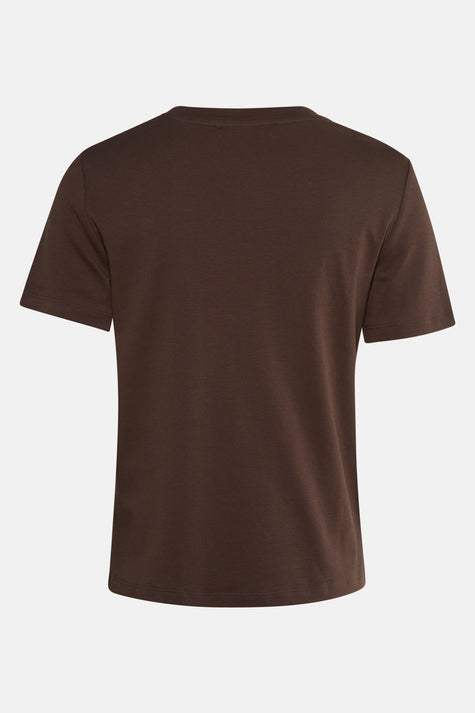 T-shirt à manches courtes - brun