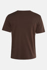 T-shirt à manches courtes - brun