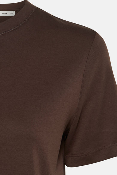 T-shirt à manches courtes - brun