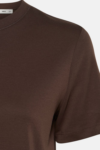 T-shirt à manches courtes - brun
