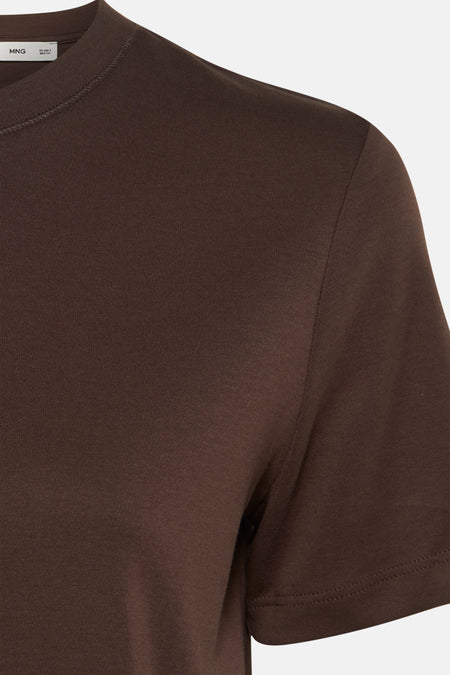 T-shirt à manches courtes - brun